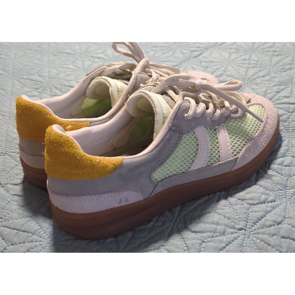 Coolway Baresi Sneakers Free People Light Green Grey Women’s Sz 6 Retro Soccer - Picture 4 of 12
